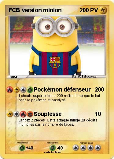 Pokemon FCB version minion