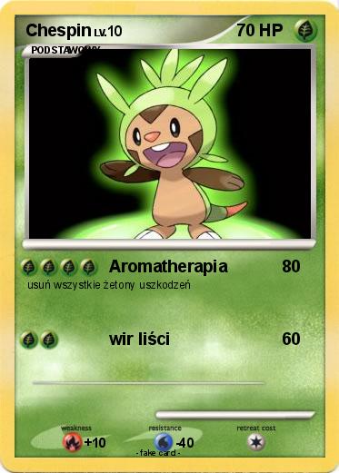 Pokemon Chespin
