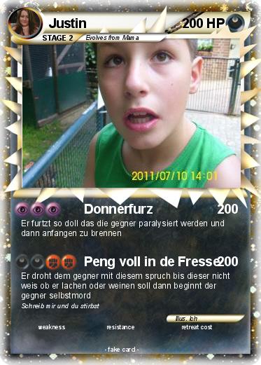 Pokemon Justin