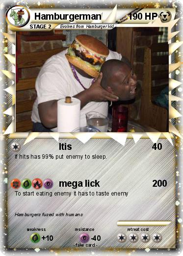 Pokemon Hamburgerman