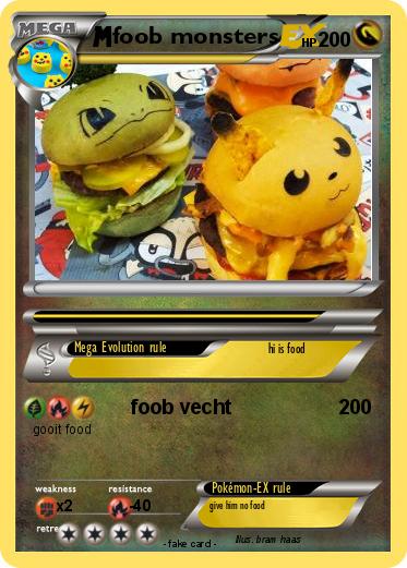 Pokemon foob monsters