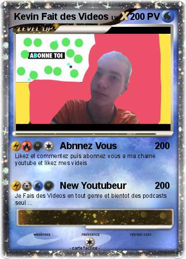 Pokemon Kevin Fait des Videos