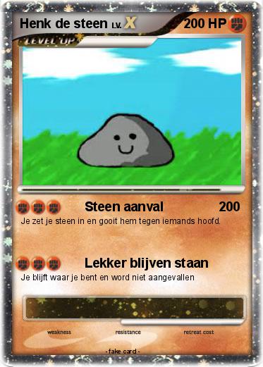 Pokemon Henk de steen