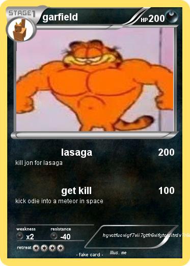 Pokemon garfield