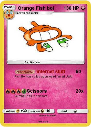 Pokemon Orange Fish boi