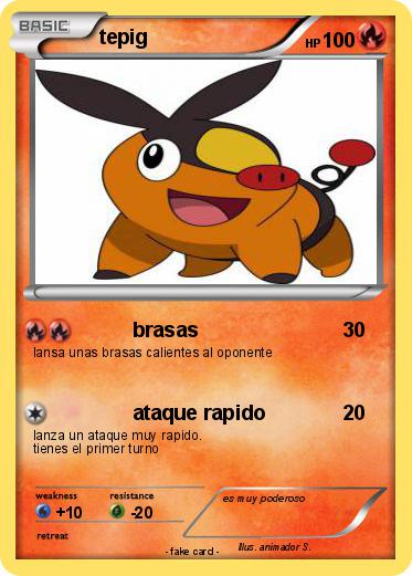 Pokemon tepig