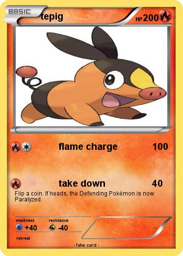 Pokemon tepig
