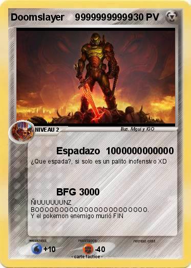 Pokemon Doomslayer    99999999999