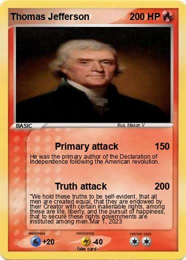 Pokemon Thomas Jefferson