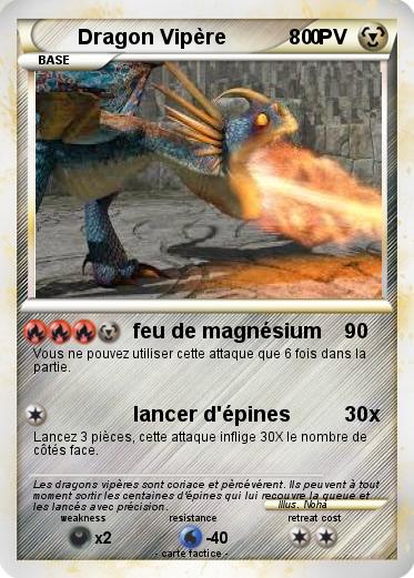 Pokemon Dragon Vipère               0