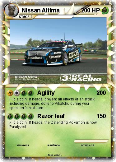 Pokemon Nissan Altima