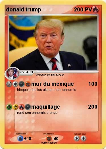 Pokemon donald trump