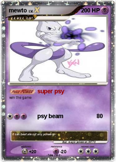 Pokemon mewto
