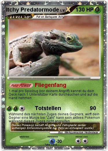 Pokemon Itchy Predatormode