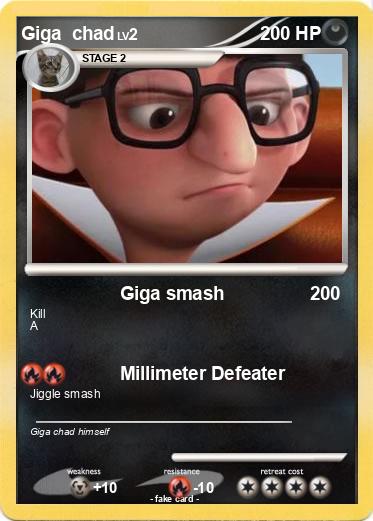 Pokemon Giga  chad