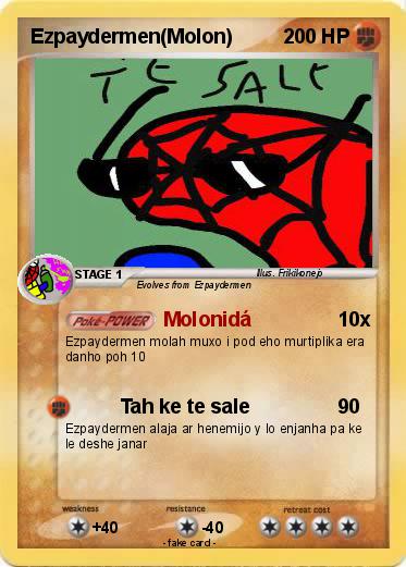 Pokemon Ezpaydermen(Molon)