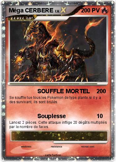 Pokemon Méga CERBERE