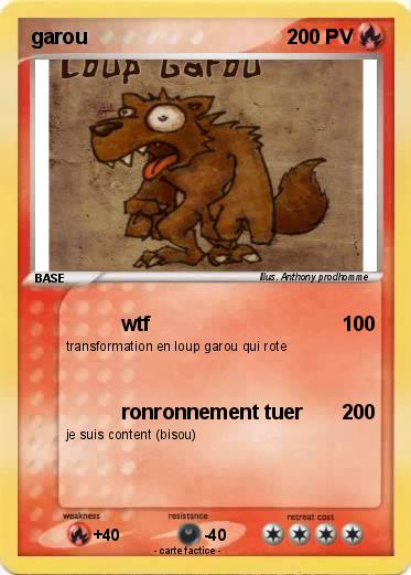 Pokemon garou