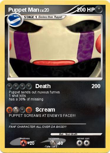 Pokemon Puppet Man