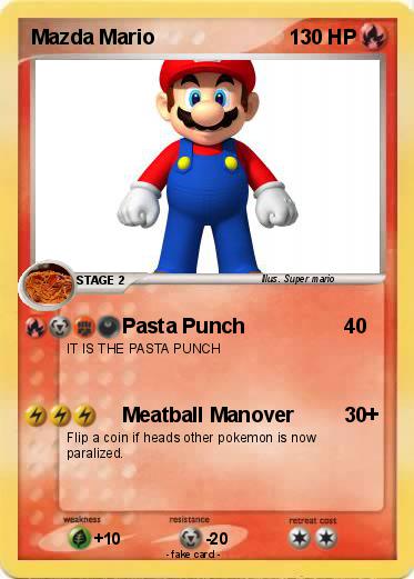 Pokemon Mazda Mario