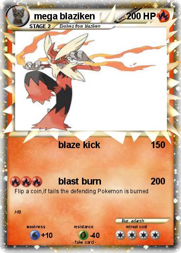 Pokemon mega blaziken