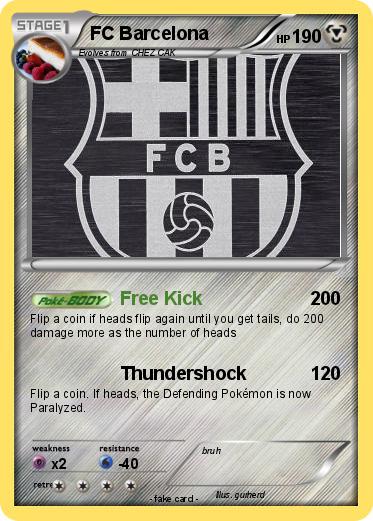 Pokemon FC Barcelona