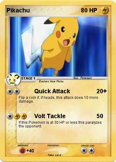 Pokemon Pikachu