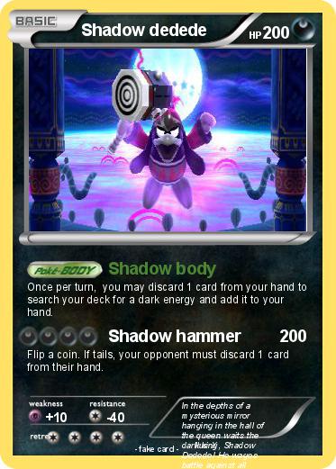 Pokemon Shadow dedede