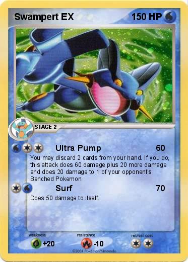 Pokemon Swampert EX