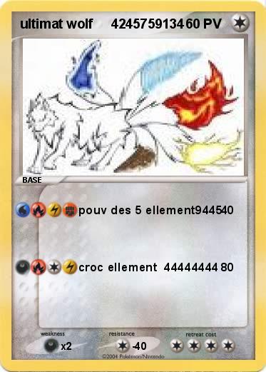 Pokemon ultimat wolf     4245759134