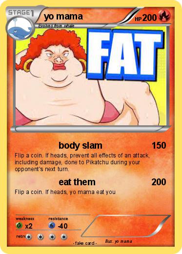 Pokemon yo mama