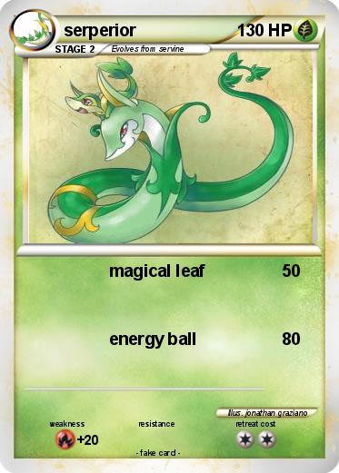 Pokemon serperior