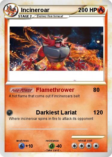 Pokemon Incineroar