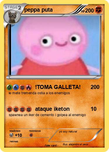 Pokemon peppa puta