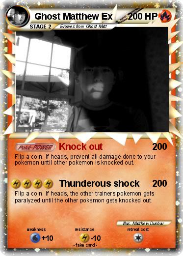 Pokemon Ghost Matthew Ex