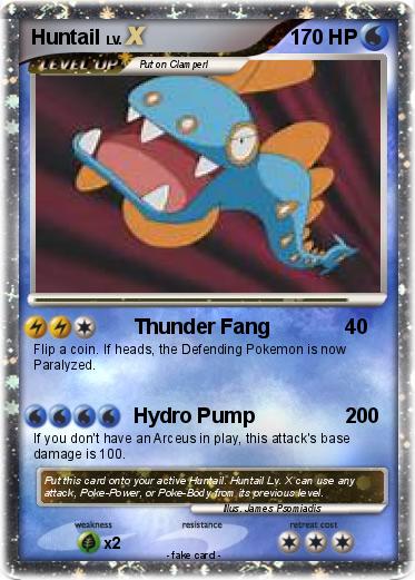 Pokemon Huntail