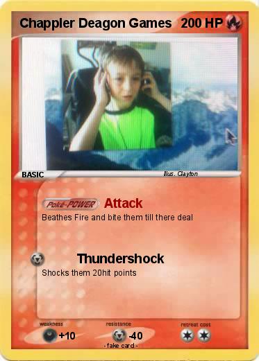 Pokemon Chappler Deagon Games