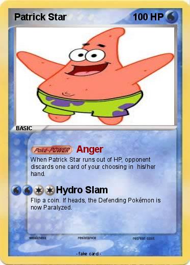 Pokemon Patrick Star