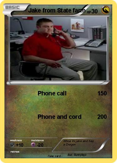Pokemon Jake from State farm