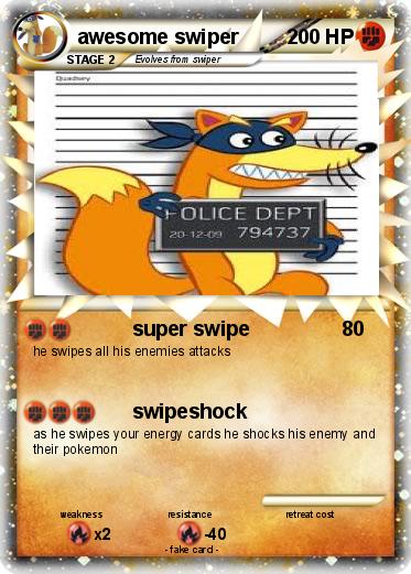 Pokemon awesome swiper