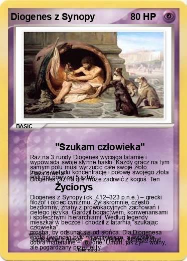 Pokemon Diogenes z Synopy