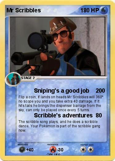 Pokemon Mr Scribbles