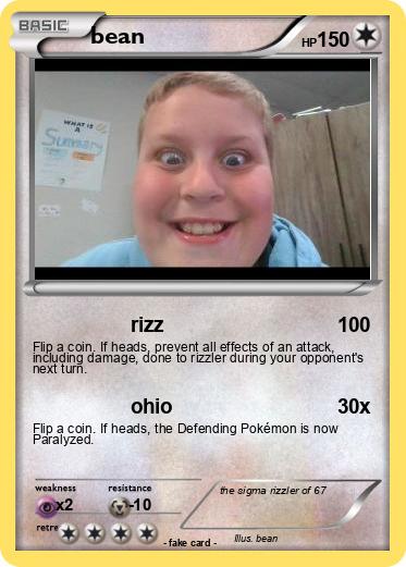 Pokemon bean