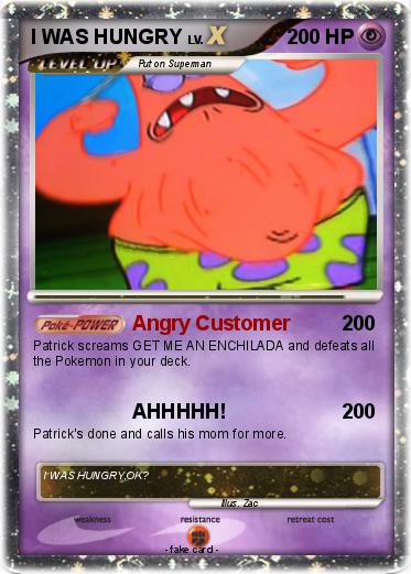 Pokemon I WAS HUNGRY