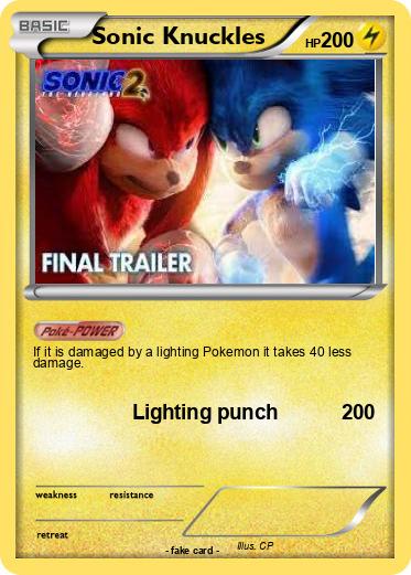 Pokemon Sonic Knuckles