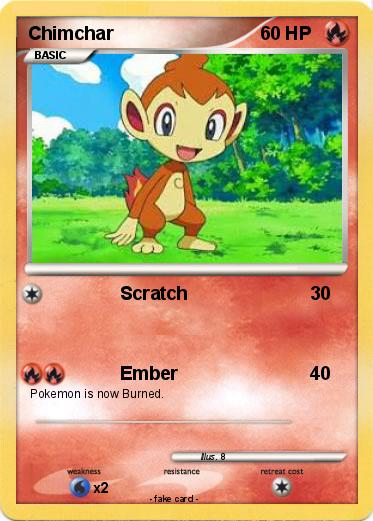Pokemon Chimchar