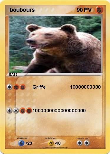 Pokemon  boubours
