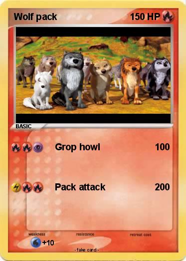 Pokemon Wolf pack