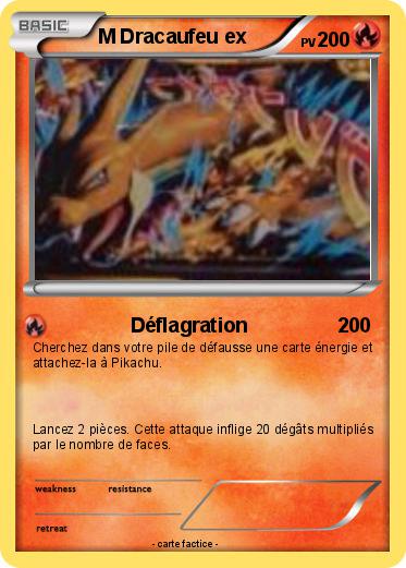 Pokemon M Dracaufeu ex