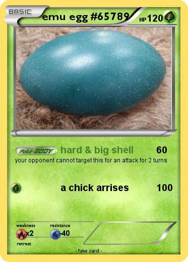 Pokemon emu egg #65789